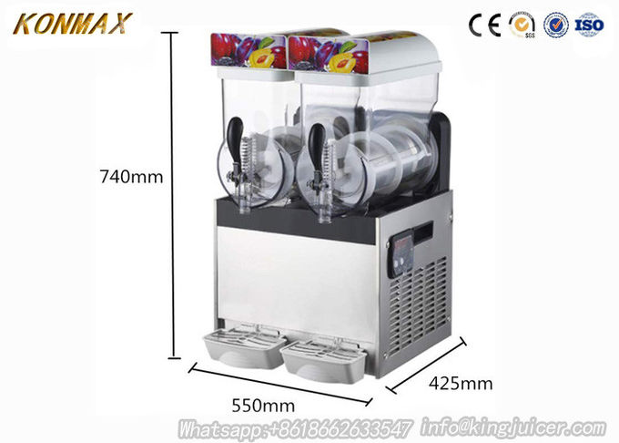 500W Μαργαρίτα Smoothie Ice Slush Machine, Slush μεγάλη περιεκτικότητα κατασκευαστών πάγου
