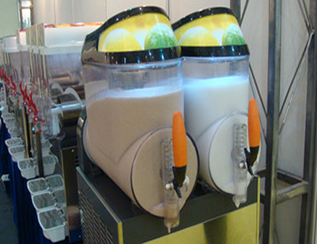 Slush πάγου ανοξείδωτου 15L*3 500W μηχανή με τρεις δεξαμενές για το ποτό