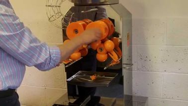 Αυτόματη χαμηλής ισχύος κατανάλωση μηχανών Juicer καφετεριών εμπορική πορτοκαλιά