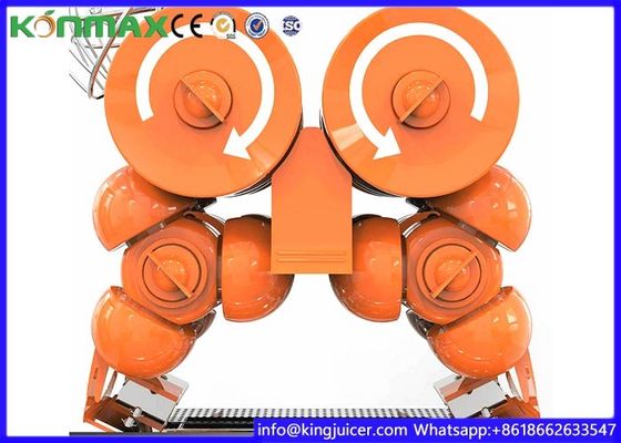 120W συμπίεση της αυτόματης μηχανής Juicer εσπεριδοειδών πορτοκαλιάς