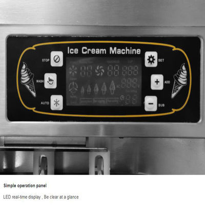 Ενιαία μεγάλη παραγωγή μηχανών παγωτού γεύσης μαλακή με την αεραντλία μαγνητών διπλωμάτων ευρεσιτεχνίας