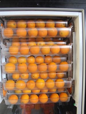 Αυτόματη εμπορική μηχανή πώλησης χυμού από πορτοκάλι νωπών καρπών με Nfc, χαμηλού θορύβου