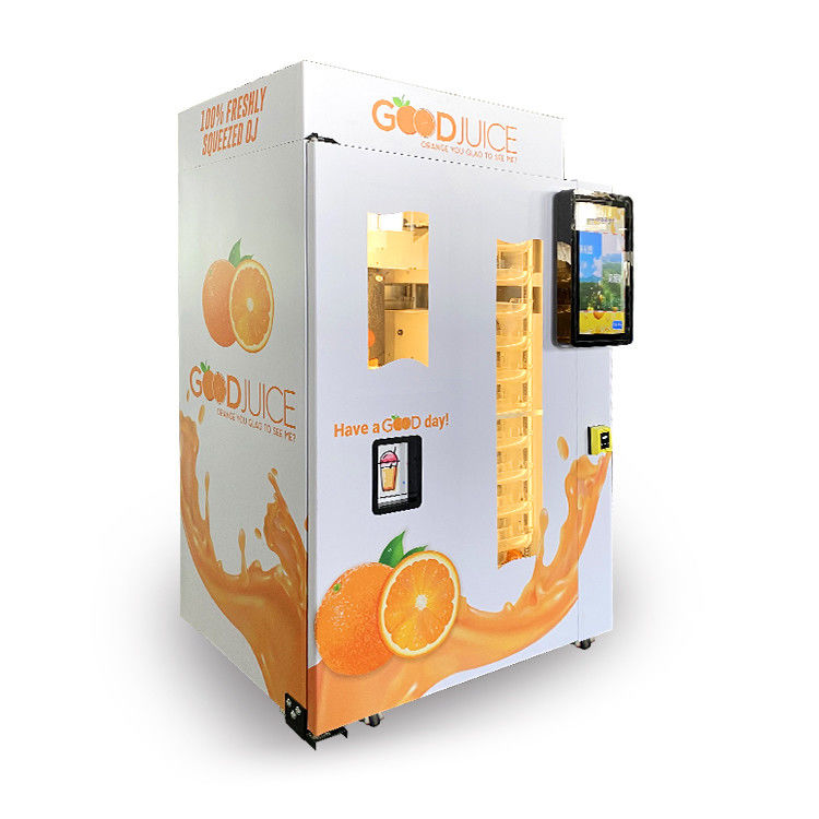 Πολυ πληρωμή   Μηχανή πώλησης χυμού από πορτοκάλι Wifi πιστωτικών καρτών