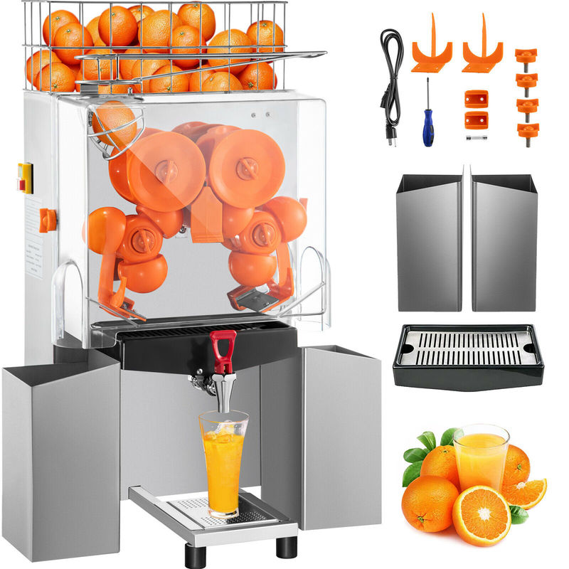 SS304 τροφίμων βαθμού ηλεκτρική μηχανή Juicer μετάλλων πορτοκαλιά